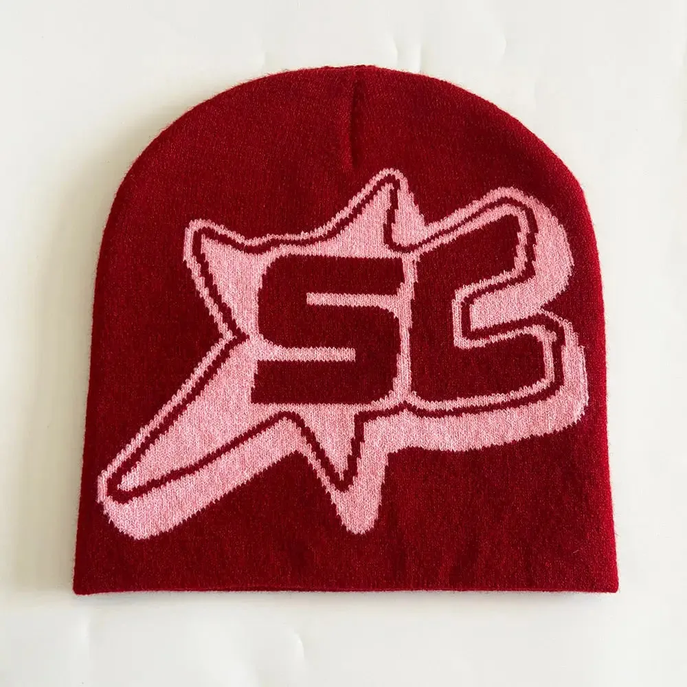 Trendy Chunky Knit Grunge Y2K Beanie