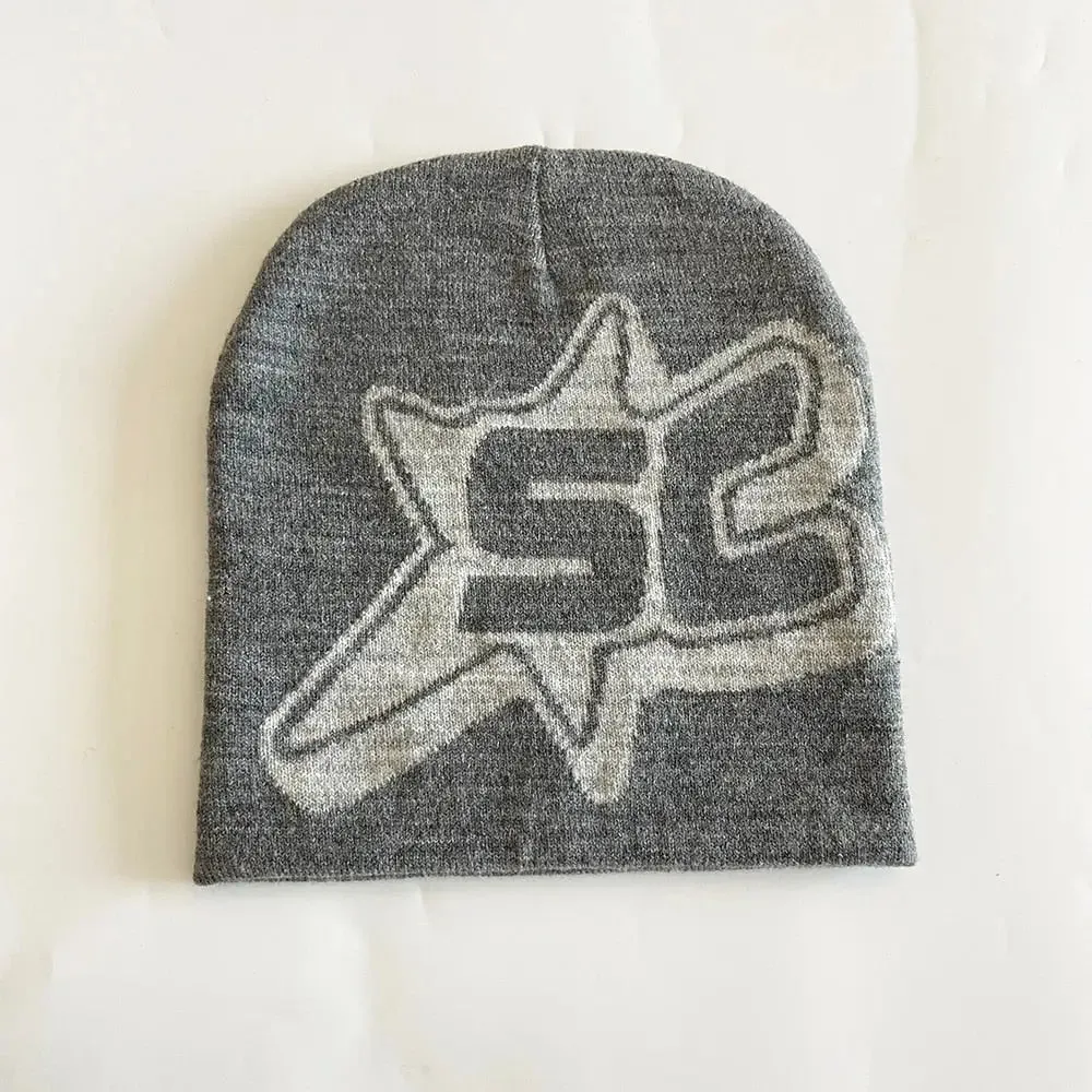 Trendy Chunky Knit Grunge Y2K Beanie