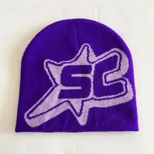 Trendy Chunky Knit Grunge Y2K Beanie