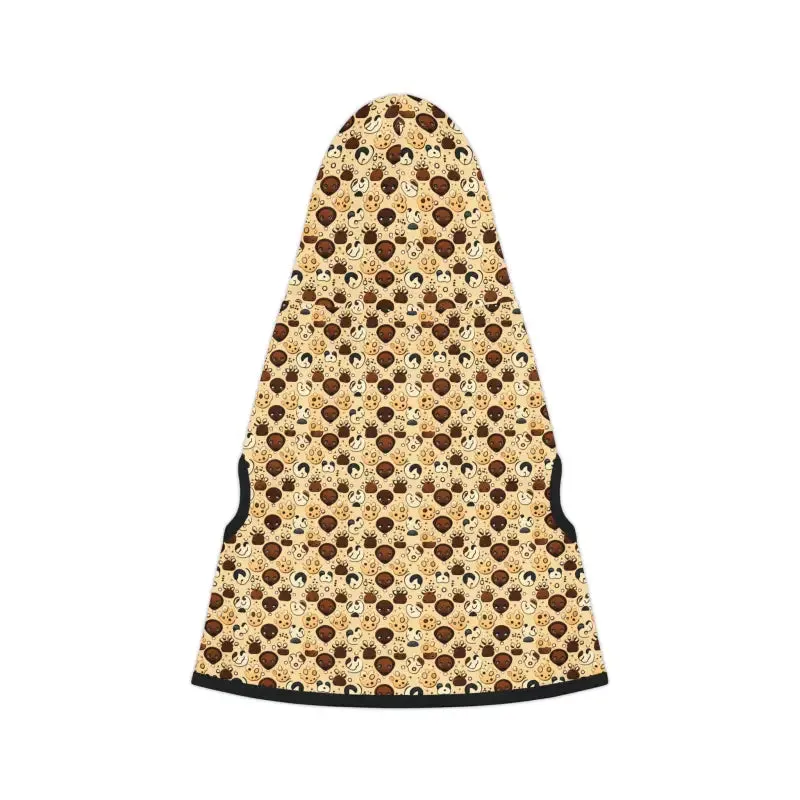Trendy Dog Hoodie with Cool Dog Print Pattern