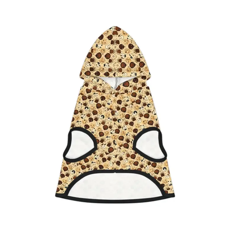 Trendy Dog Hoodie with Cool Dog Print Pattern