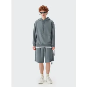 Trendy Y2K Oversized Hoodie with Drawstring for Comfort and Style