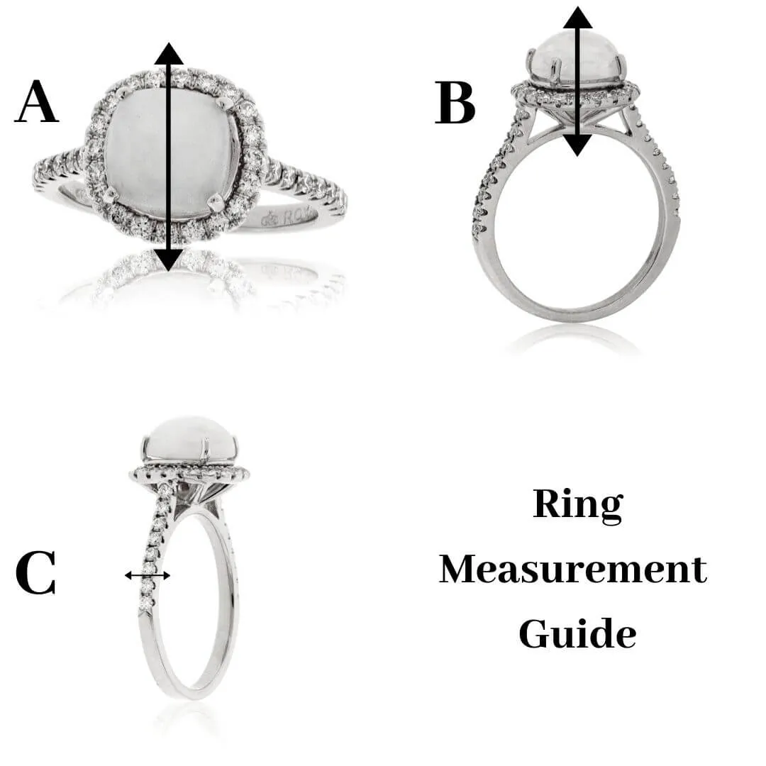 Tri Gold Diamond Fashion Stackable Ring