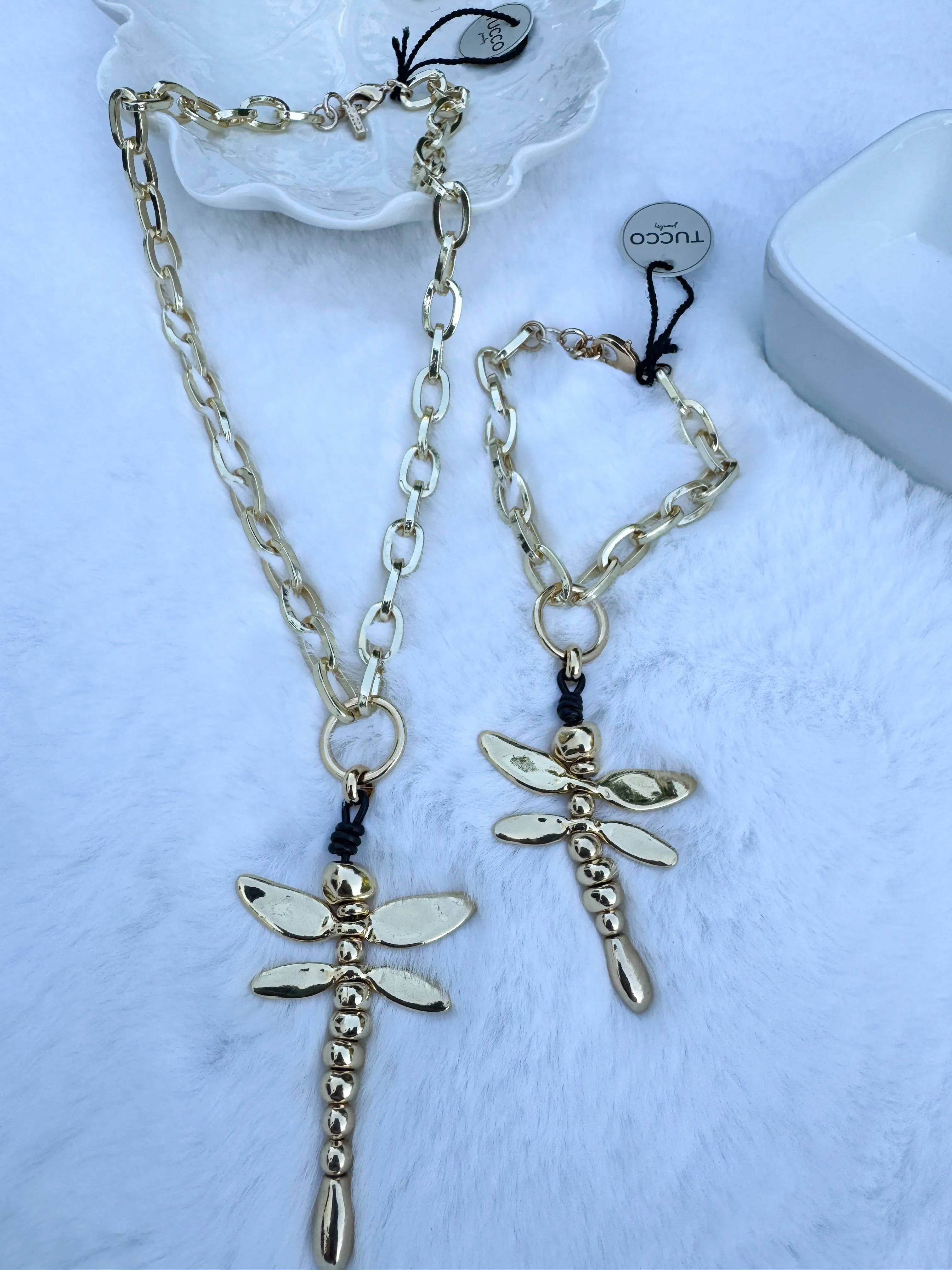 Tucco bracelet- Dragonfly chain Collection
