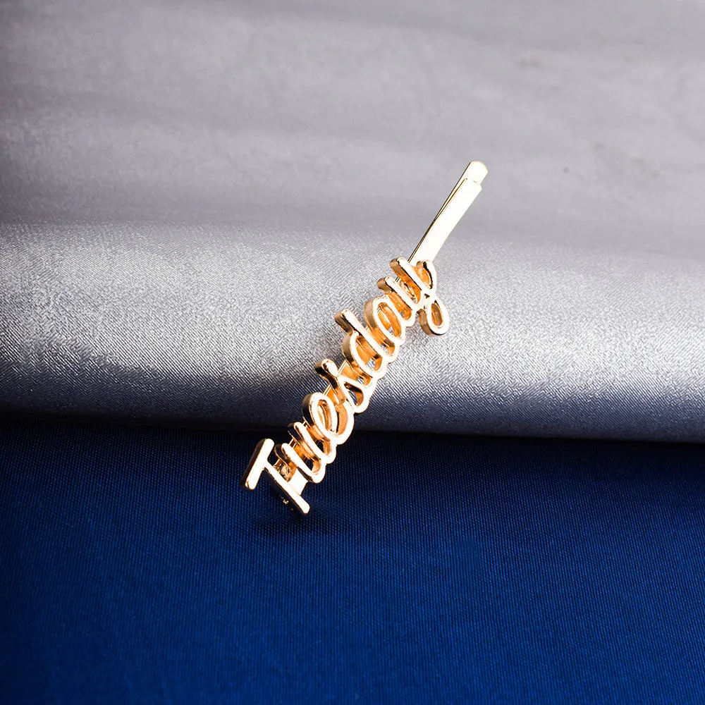 Tuesday Alloy Golden Hair Pin