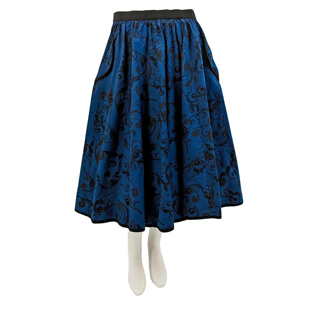 Twyla Twirl Skirt in Blue