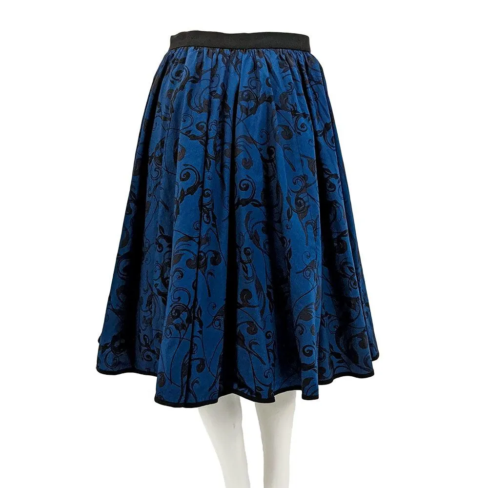 Twyla Twirl Skirt in Blue