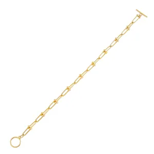 U Chain Toggle Bracelet