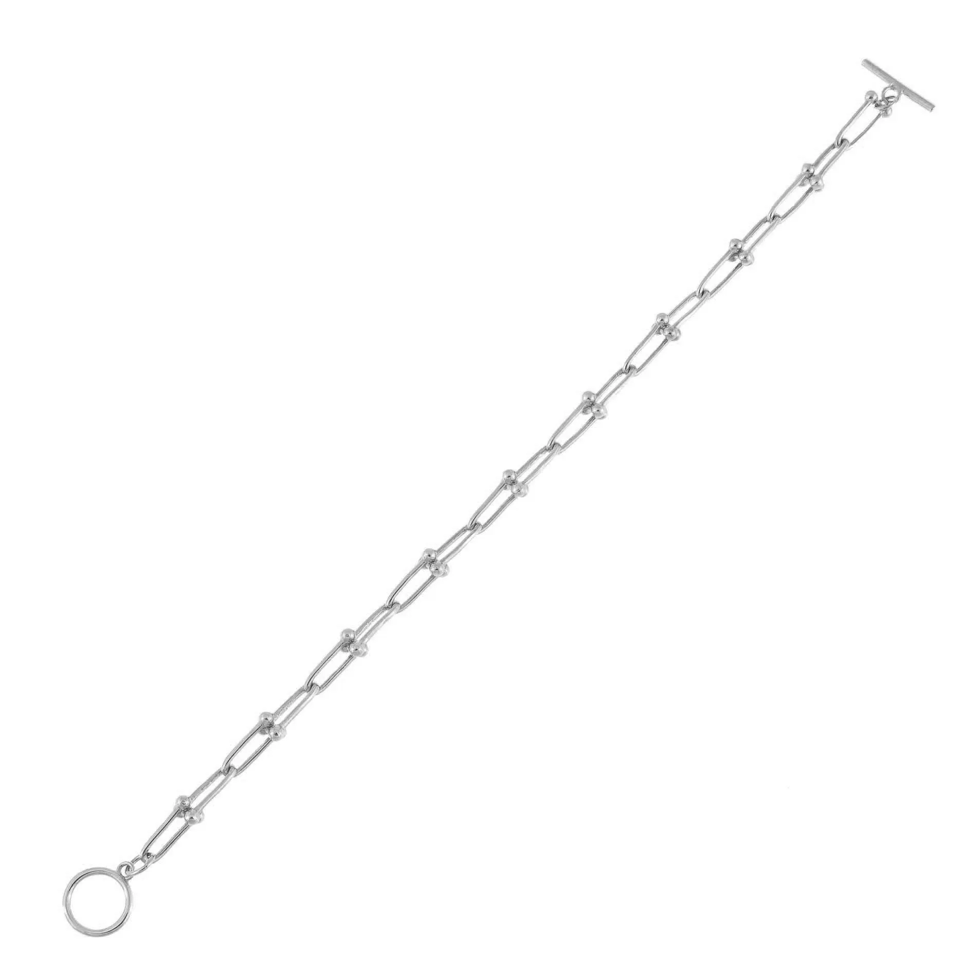 U Chain Toggle Bracelet