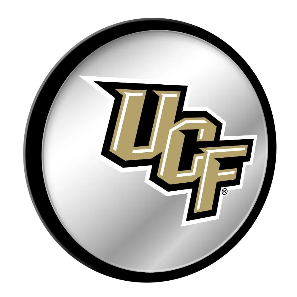 UCF Knights: Modern Disc Mirrored Wall Sign