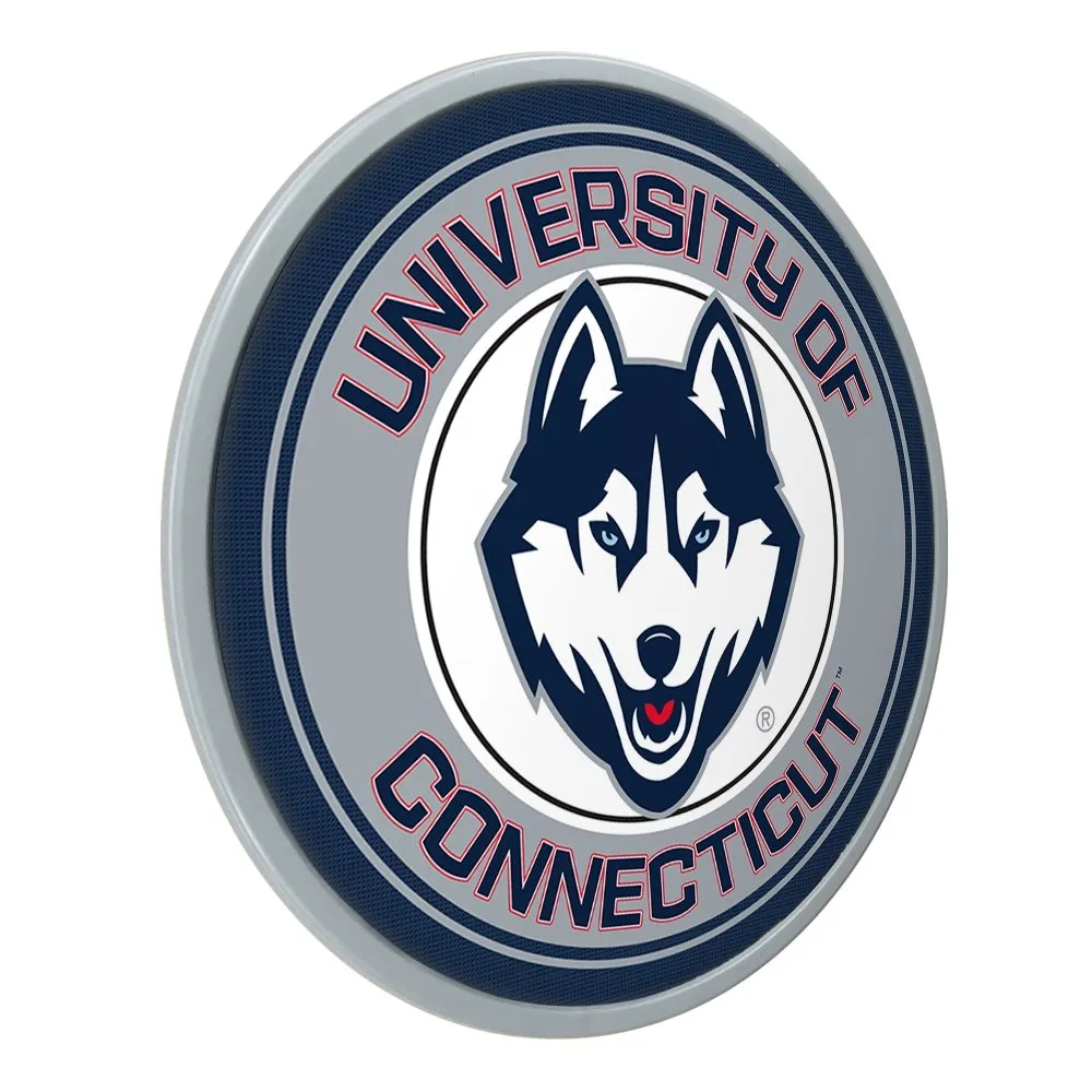 UConn Huskies: Modern Disc Wall Sign