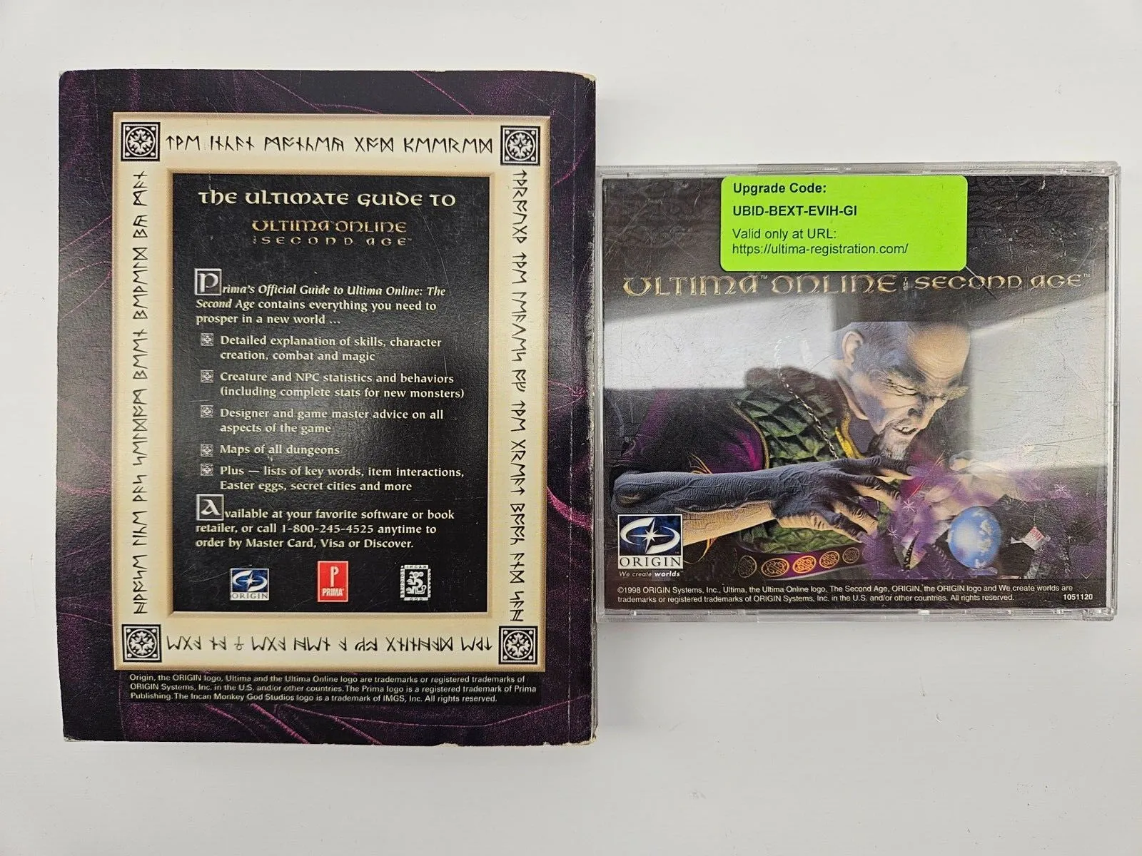 Ultima Online: The Second Age (PC, 1998)   Ultima Collection CD