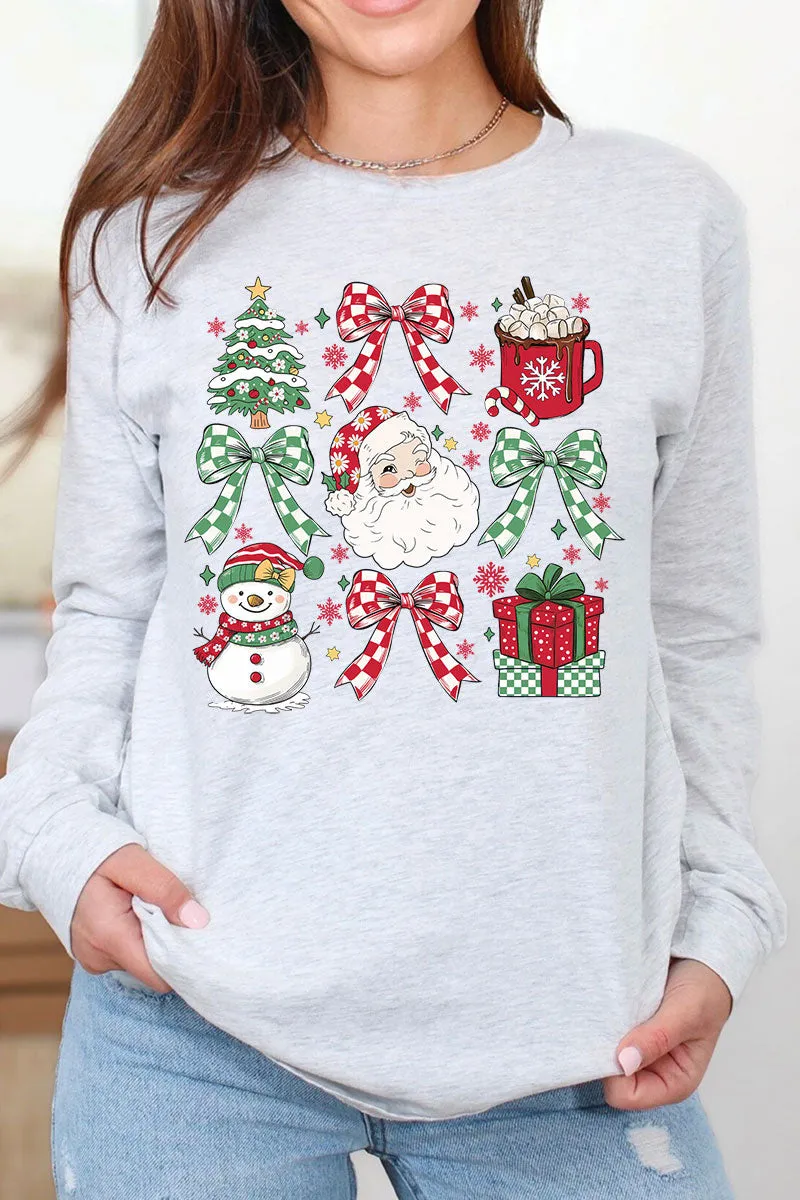 Up To Snow Good Heavy-weight Crew Sweatshirt