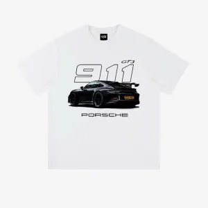 “Urban retro car 911 cool trendy print” T-shirt
