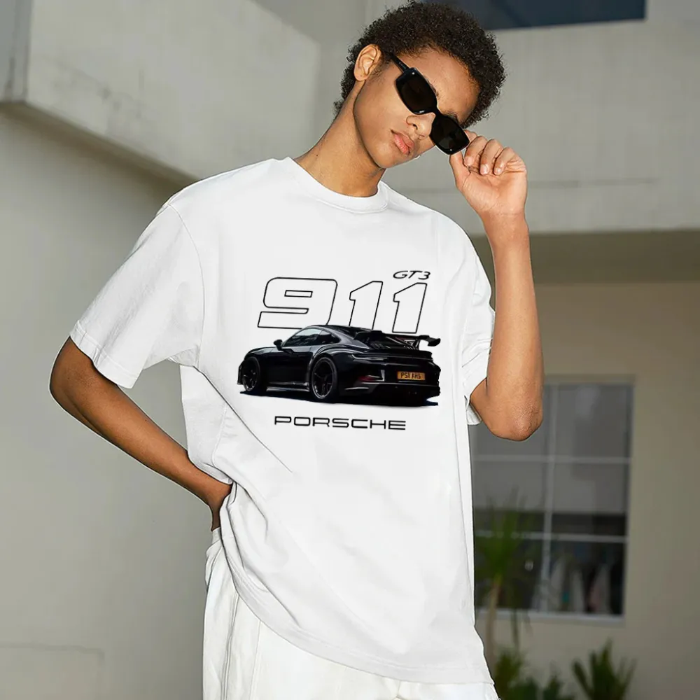“Urban retro car 911 cool trendy print” T-shirt