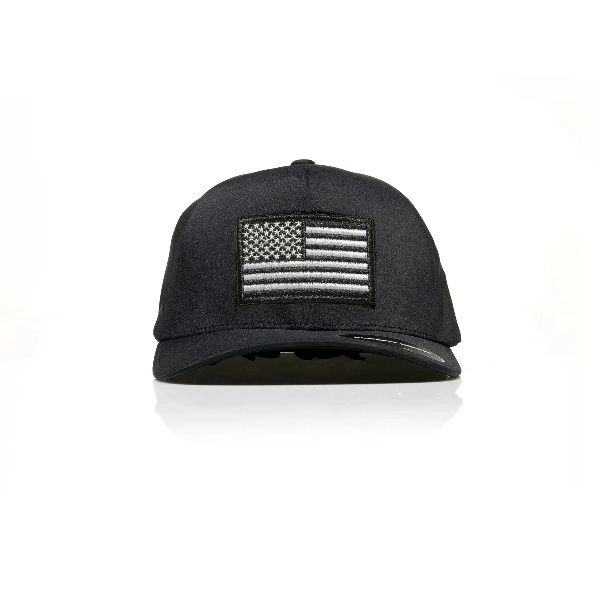 USA Black Flag Patch Flexfit Delta