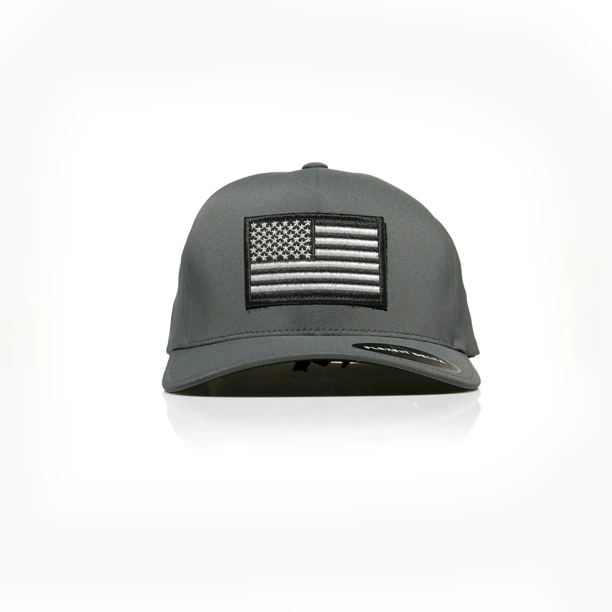 USA Black Flag Patch Flexfit Delta
