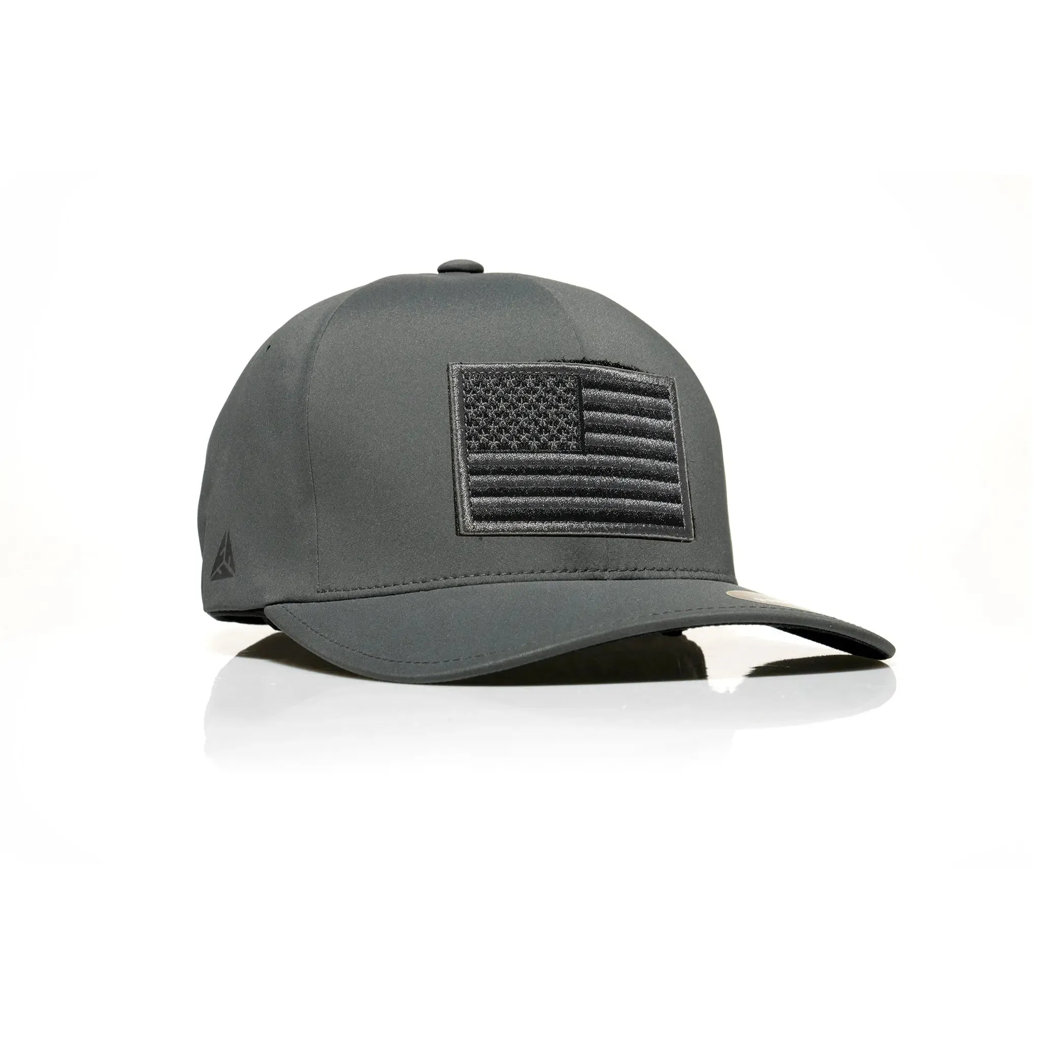 USA Black Flag Patch Flexfit Delta