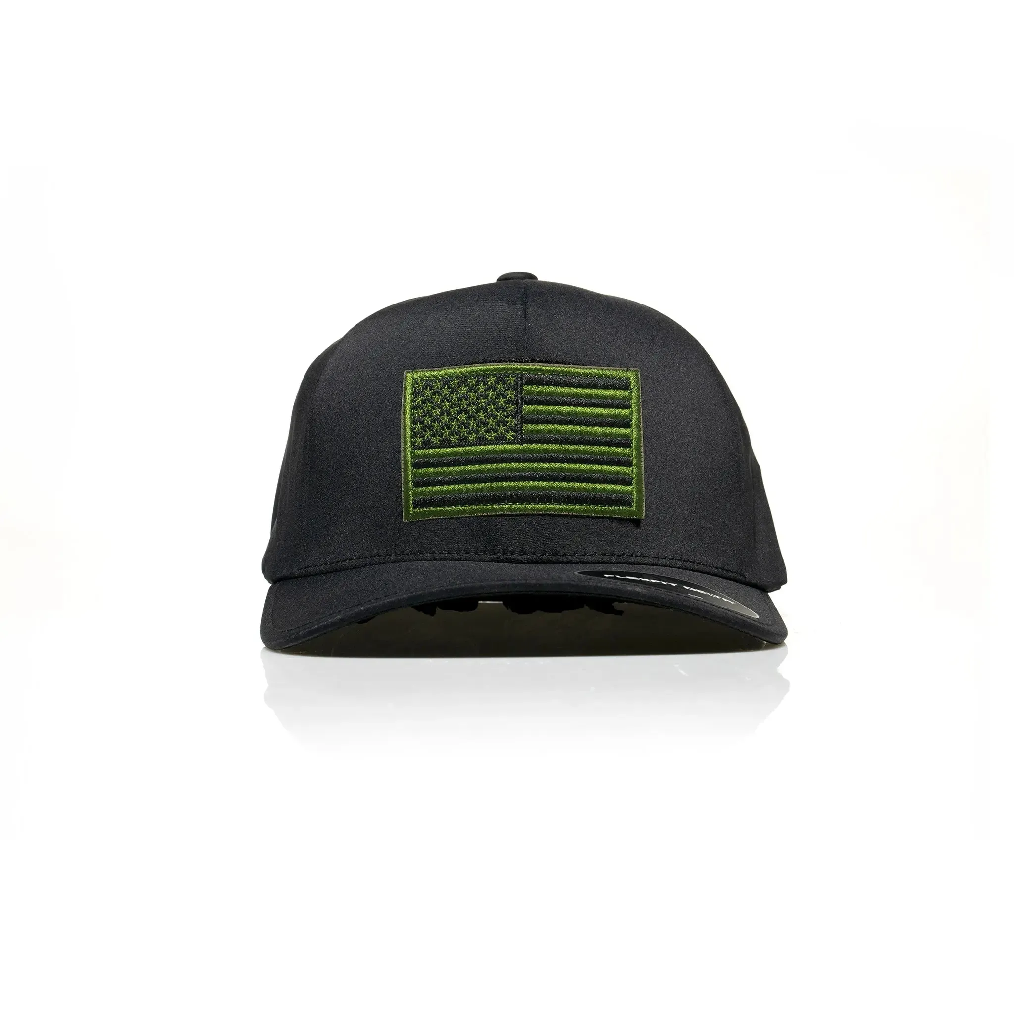 USA Green Flag Patch Flexfit Delta