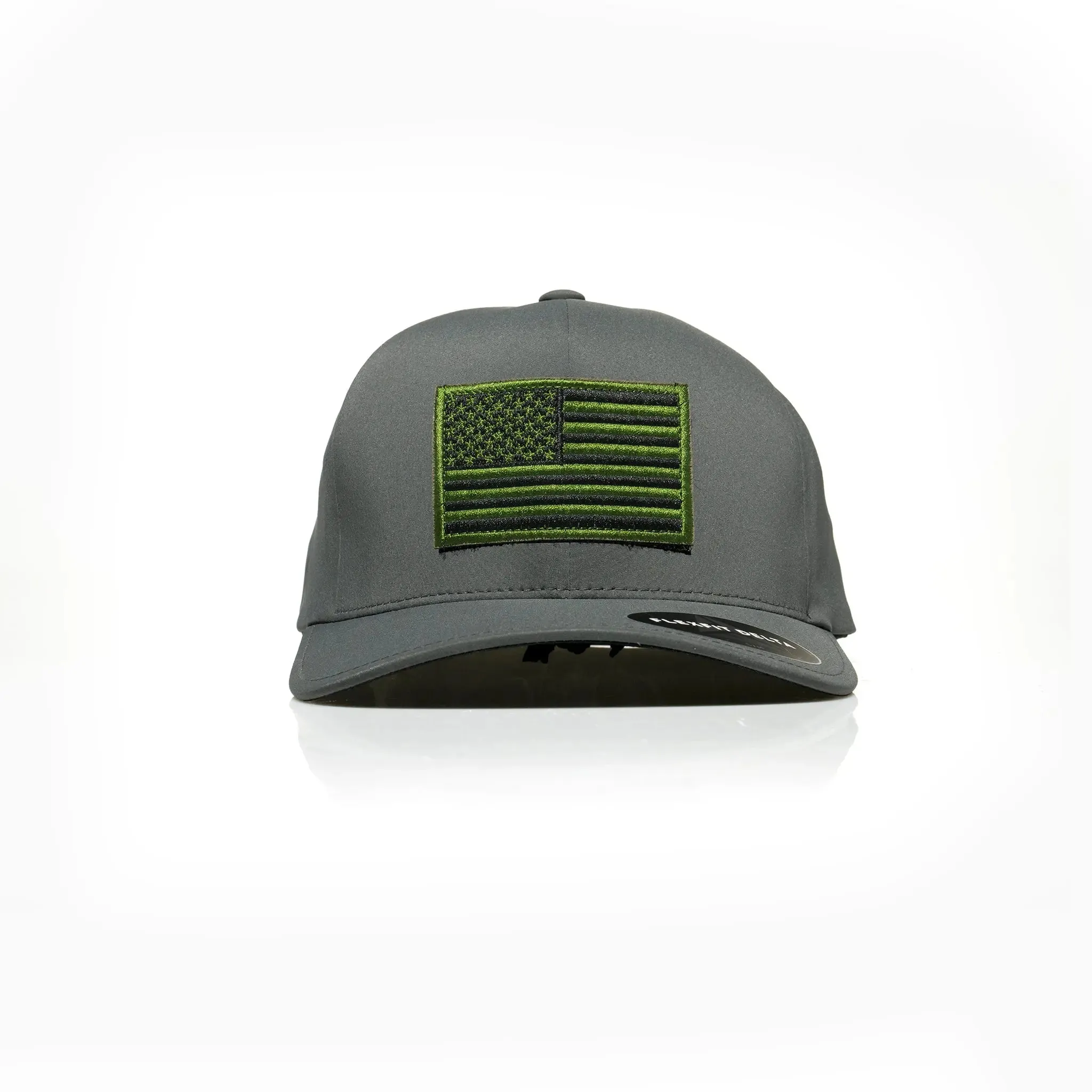 USA Green Flag Patch Flexfit Delta