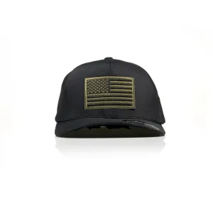 USA Green Flag Patch Flexfit Delta