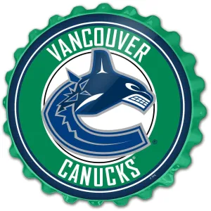 Vancouver Canucks: Bottle Cap Wall Sign