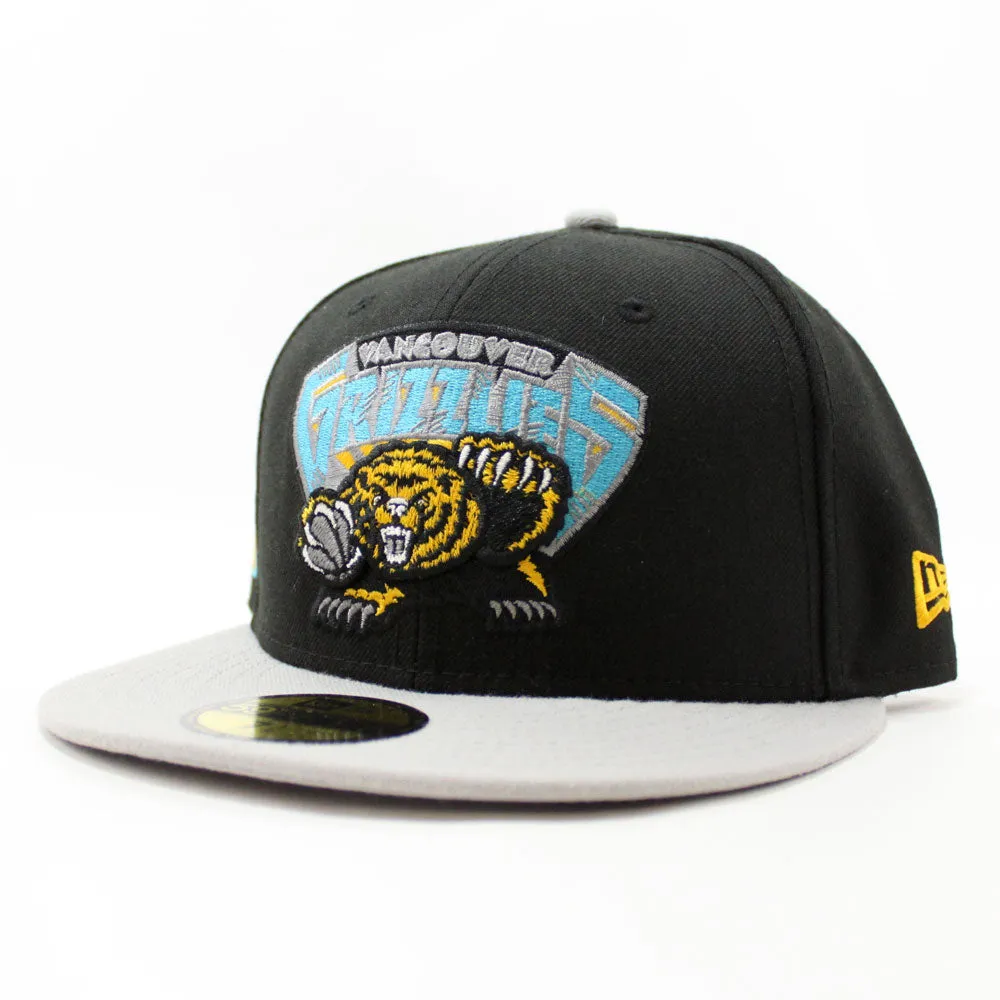 Vancouver Grizzlies New Era 59Fifty Fitted Hat (Black Teal Gray)