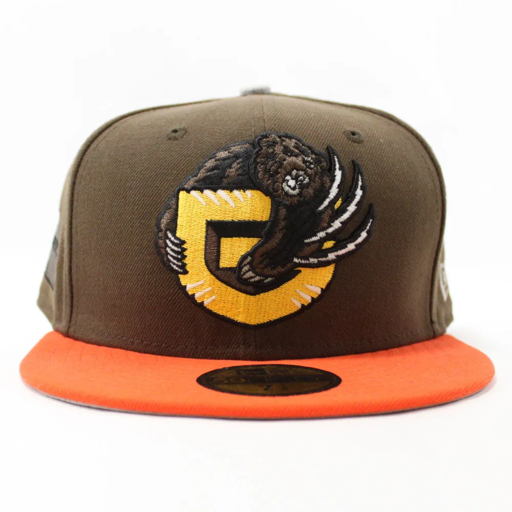 Vancouver Grizzlies New Era 59Fifty Fitted Hat  (Brown Orange Gray Under Brim)