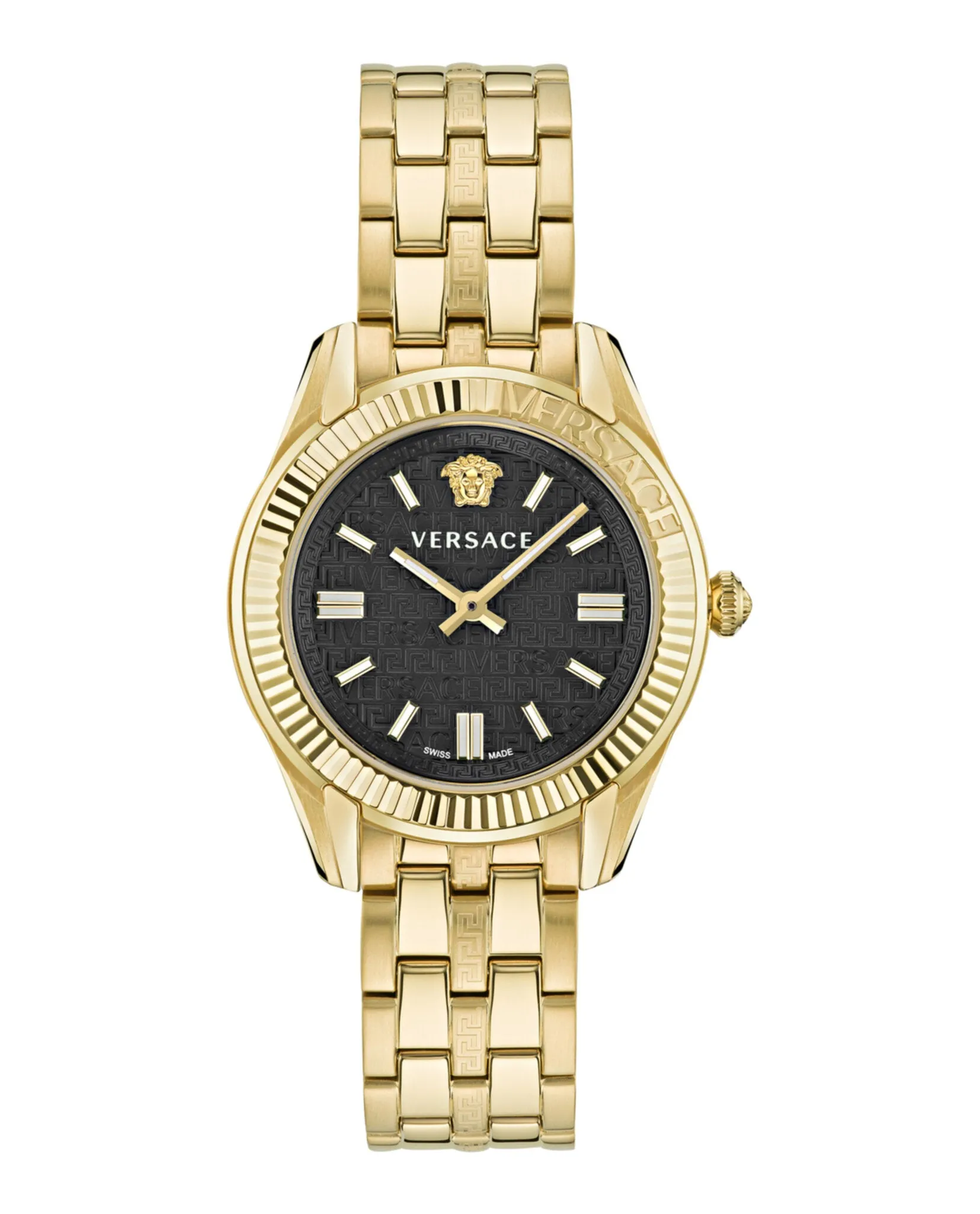 Versace Greca Time Gold Ladies Watch
