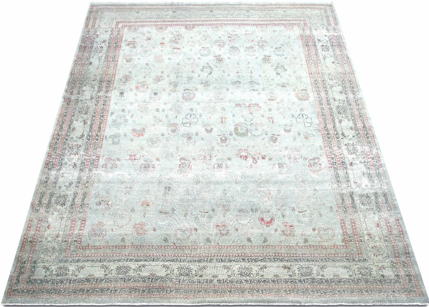 Vintage Egyptian Tabriz Rug - 11'8" x 14'6"