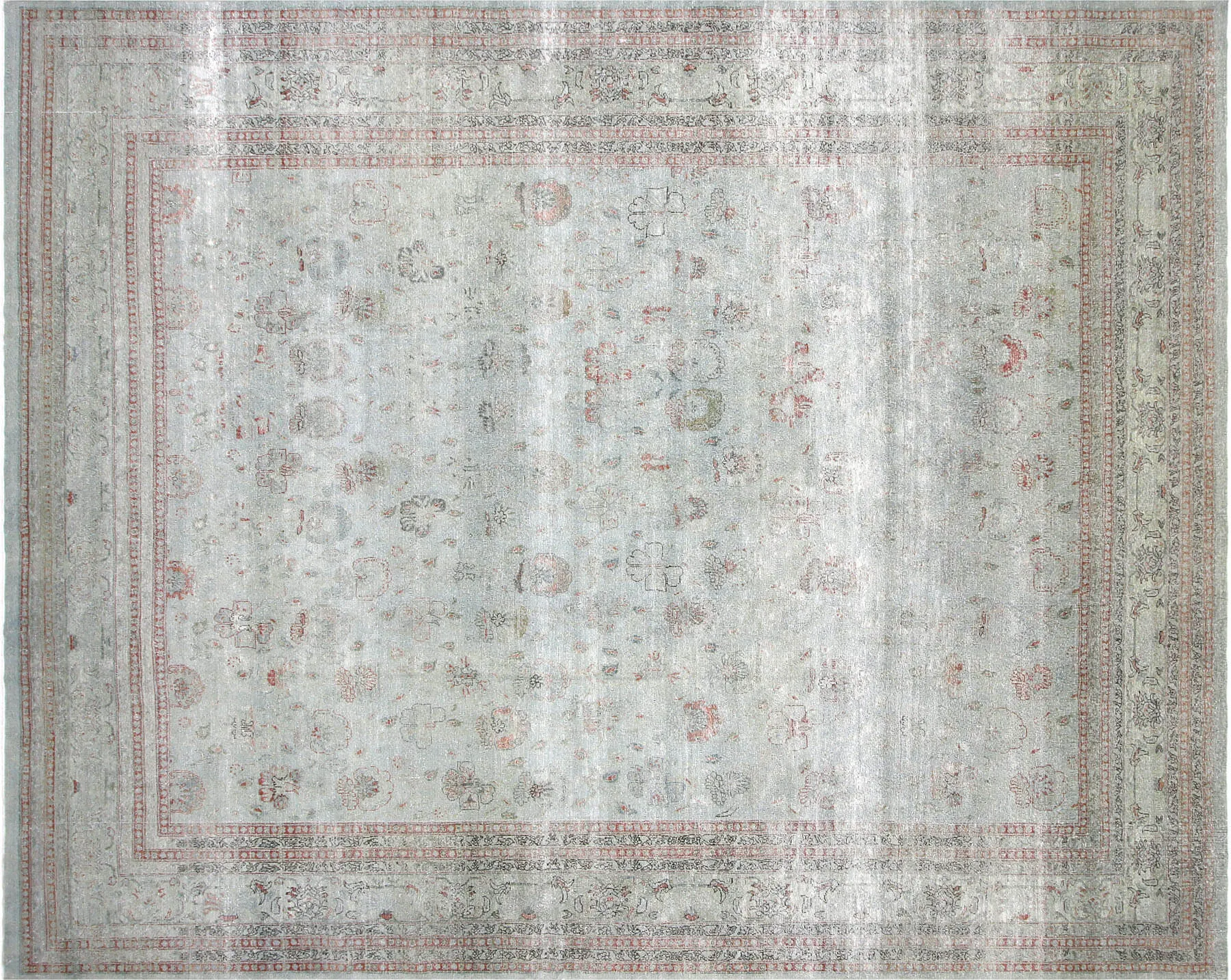 Vintage Egyptian Tabriz Rug - 11'8" x 14'6"