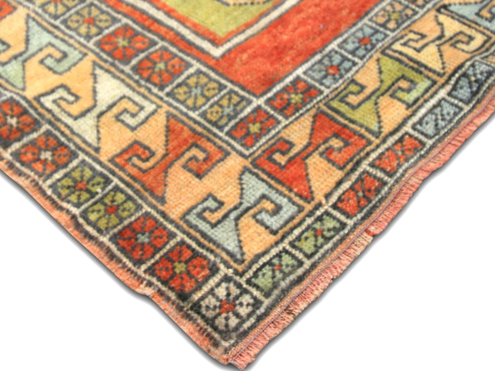 Vintage Turkish Oushak Runner - 3'7" x 11'2"