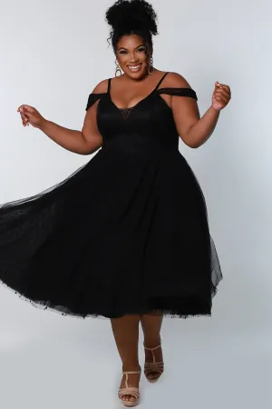 Vision of Love Tea Length Dress
