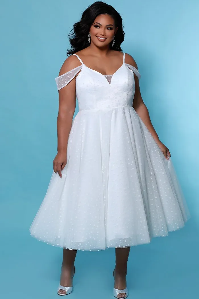 Vision of Love Tea Length Dress