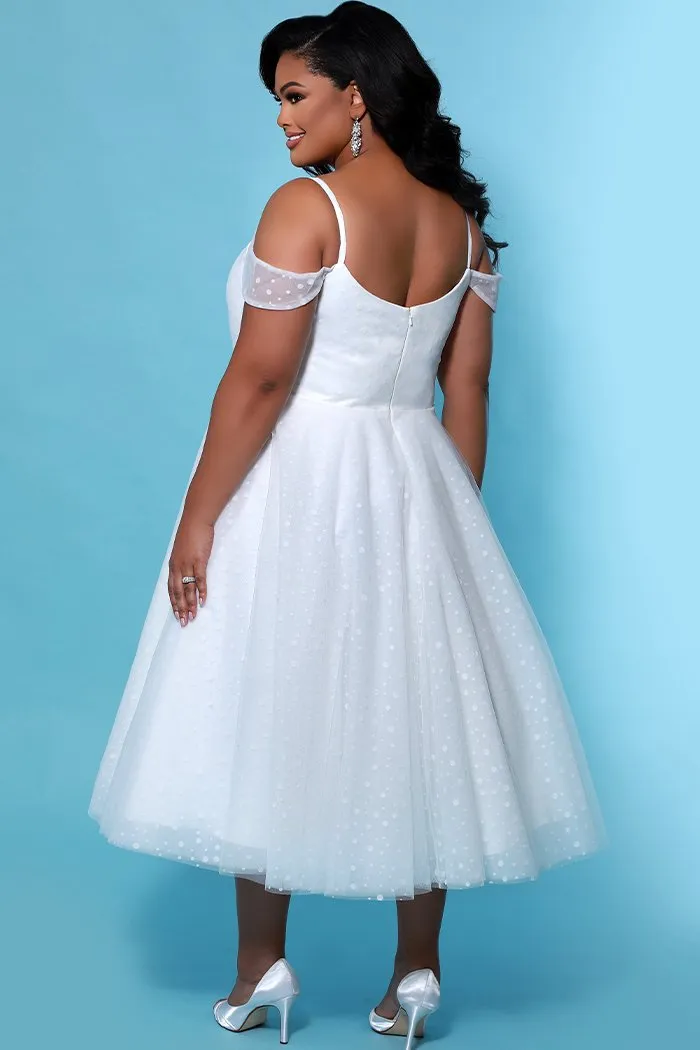 Vision of Love Tea Length Dress