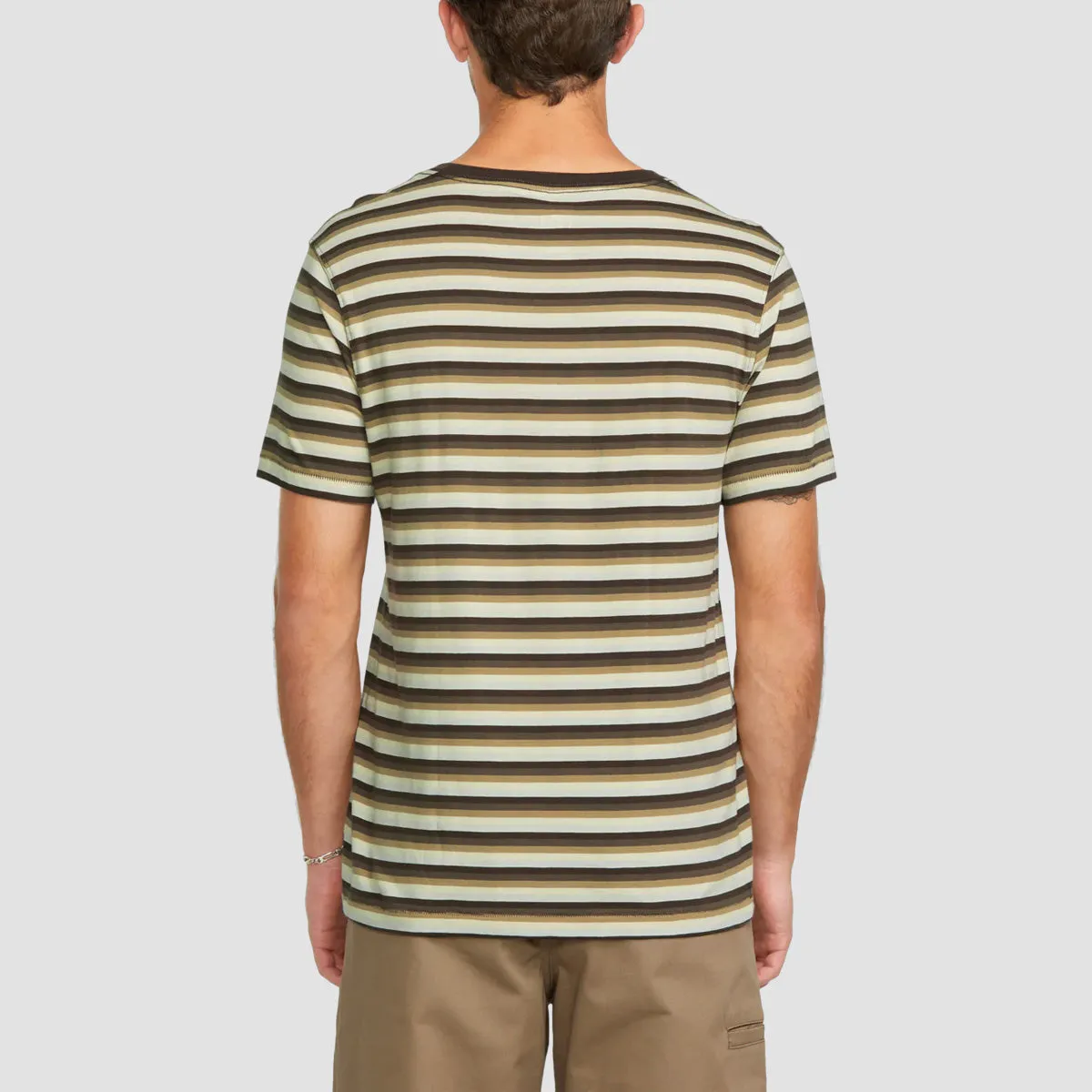 Volcom Level Stone Crew T-Shirt Wren