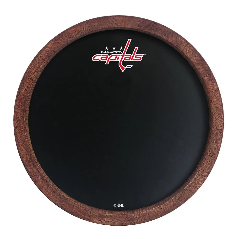 Washington Capitals: Secondary Logo - Barrel Top Chalkboard Sign