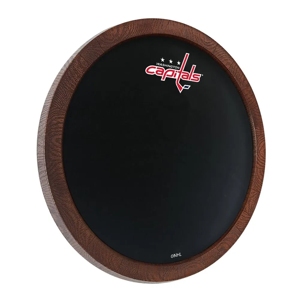 Washington Capitals: Secondary Logo - Barrel Top Chalkboard Sign