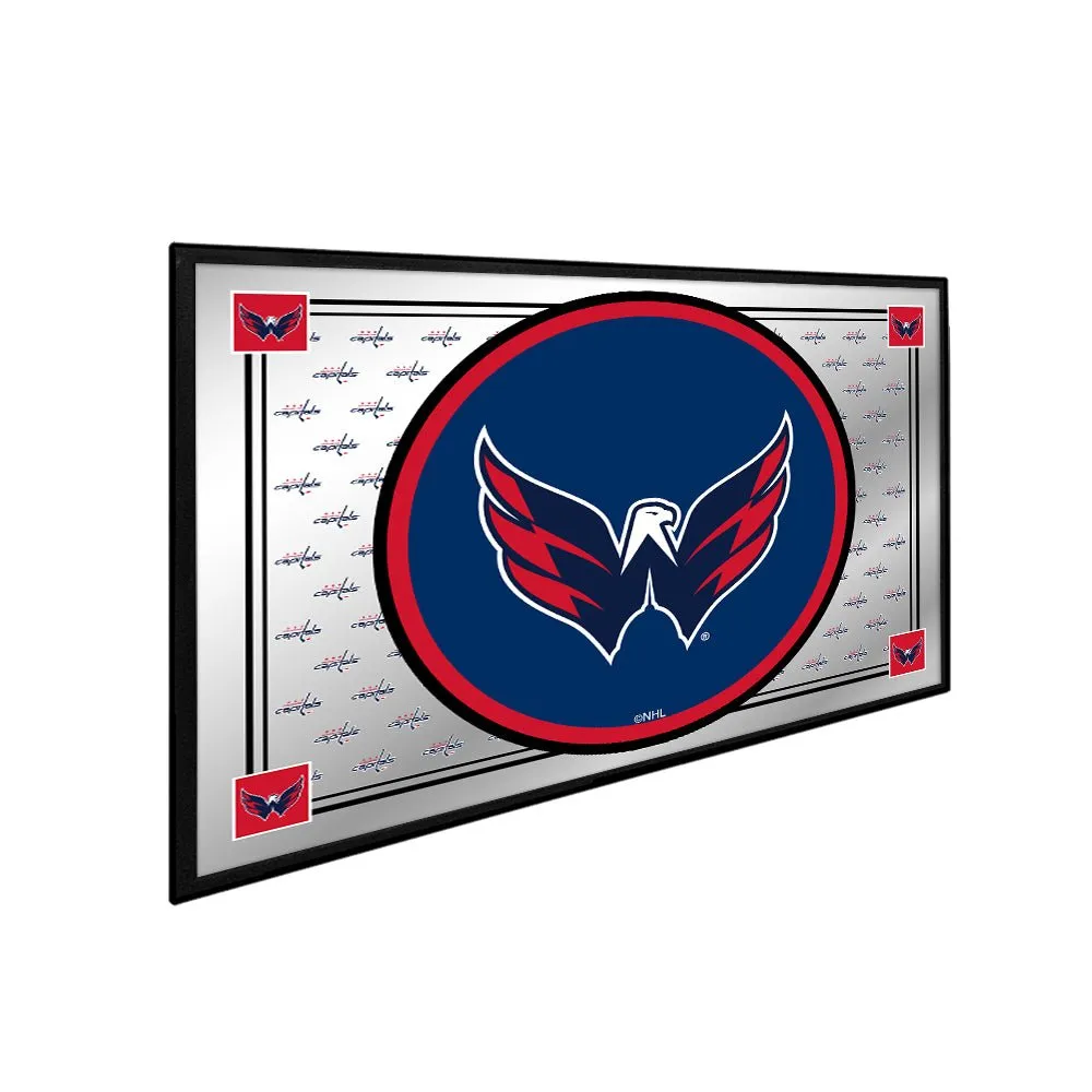 Washington Capitals: Team Spirit - Framed Mirrored Wall Sign