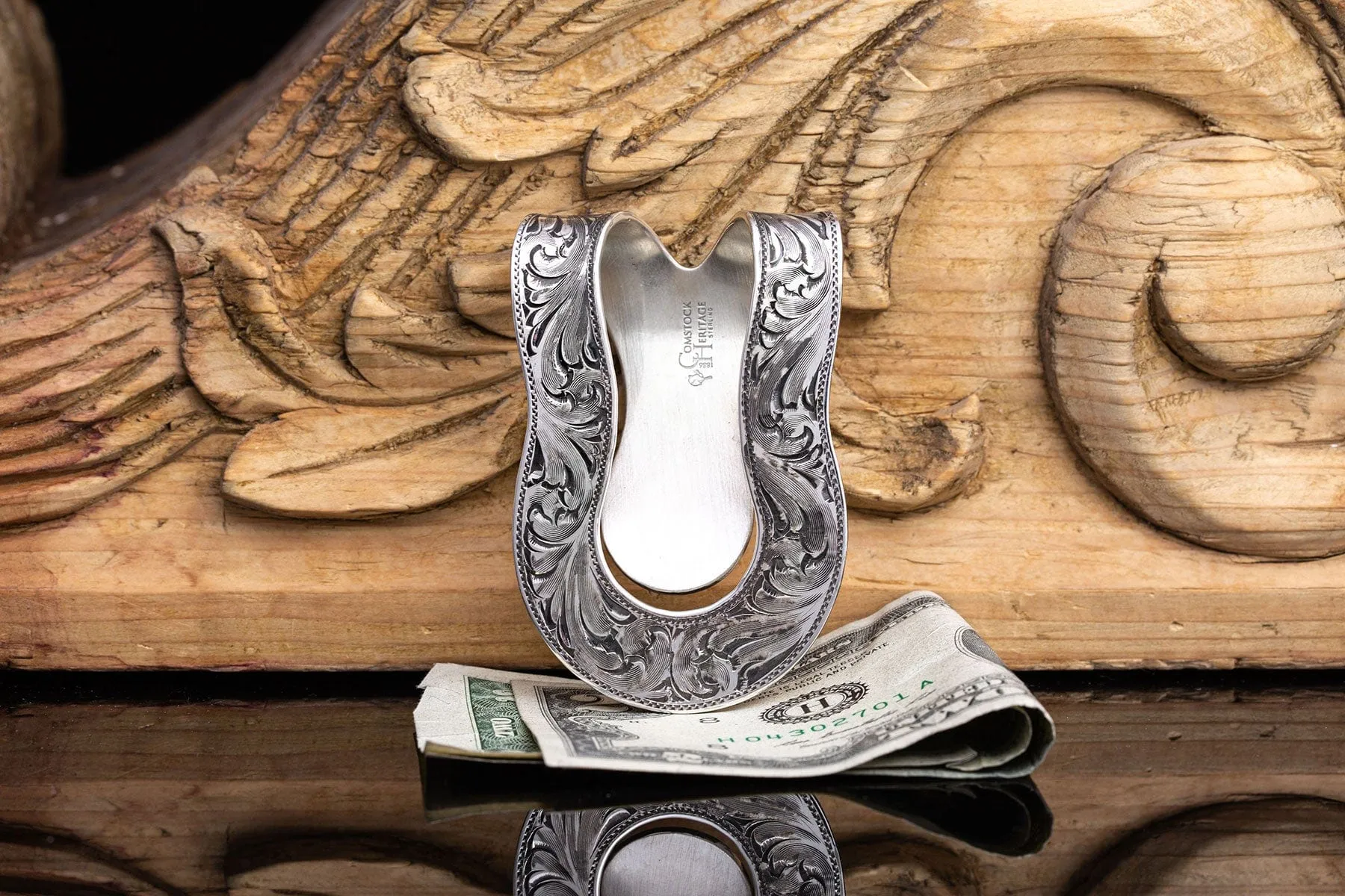 Wide Bend Money Clip