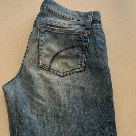 Wide leg Cropped Joe's Jeans Socialite Kicker Harvey Wash Size 28