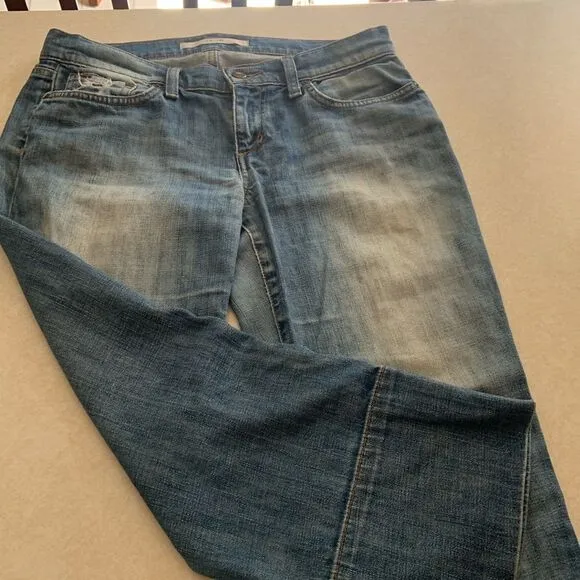 Wide leg Cropped Joe's Jeans Socialite Kicker Harvey Wash Size 28