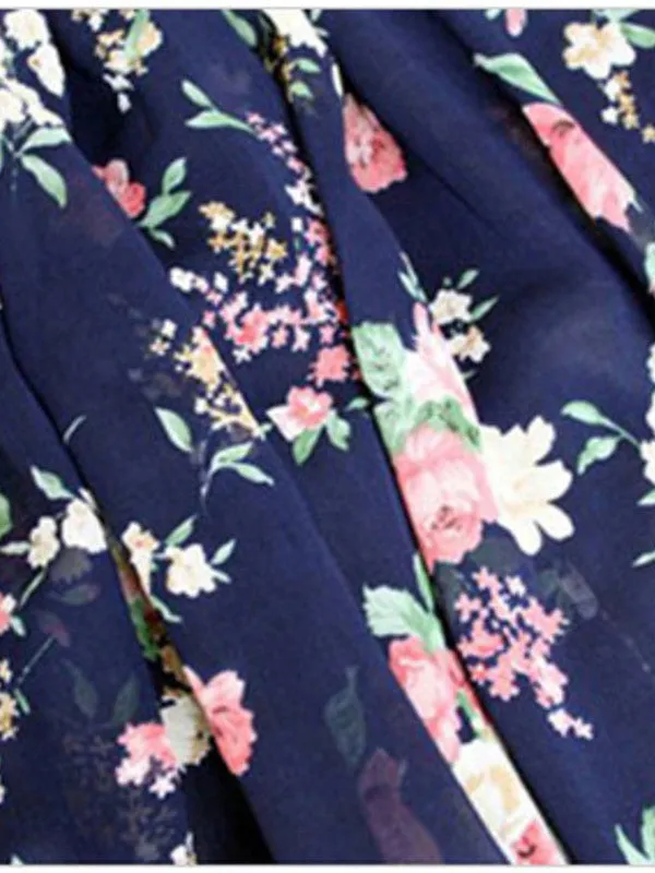 wild and free chiffon skirt