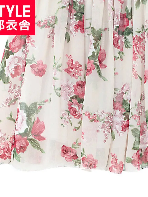 wild and free chiffon skirt