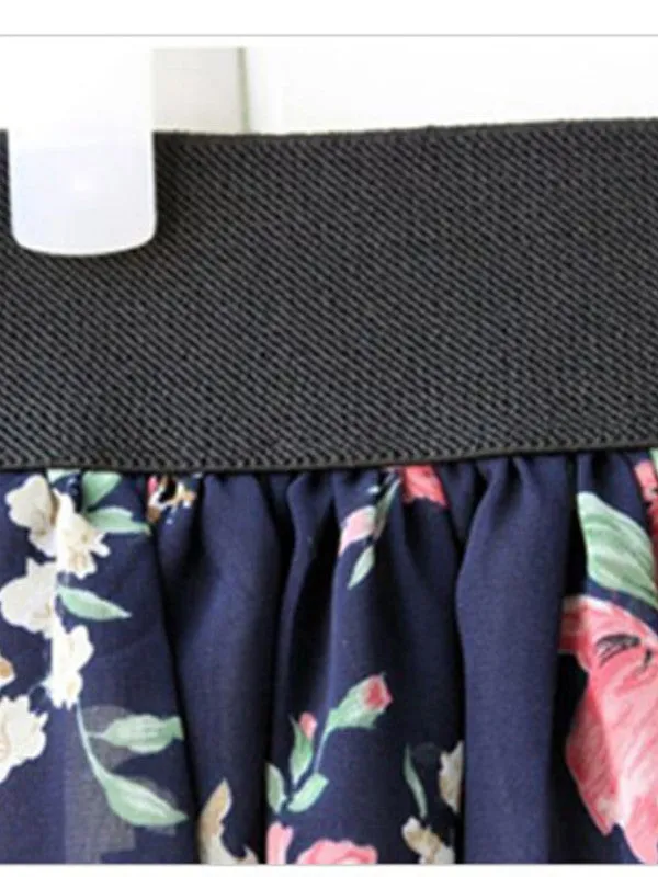 wild and free chiffon skirt