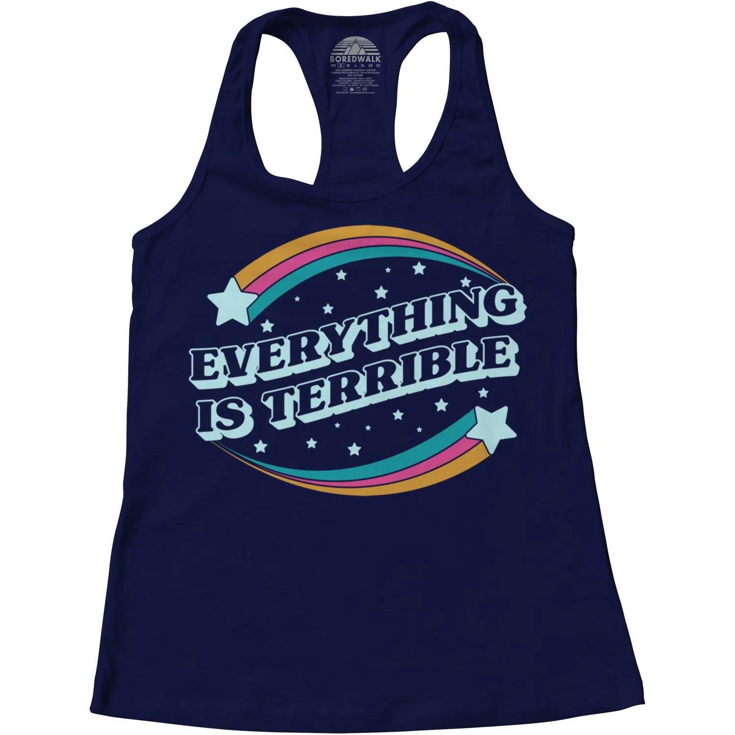 Women's Everything is Terrible Racerback Tank Top