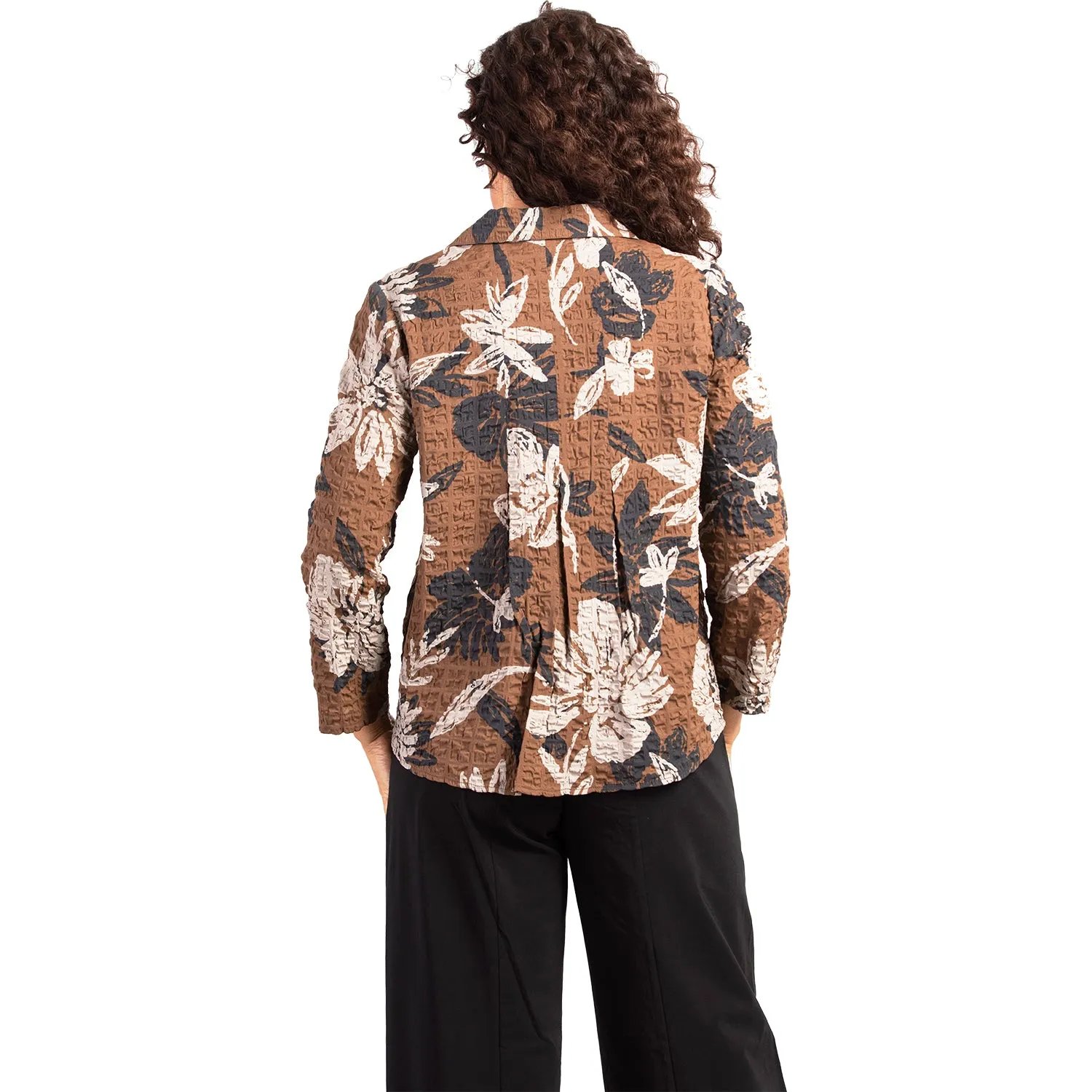 Women's Habitat Retro Swing Shirt Chocolate Floral