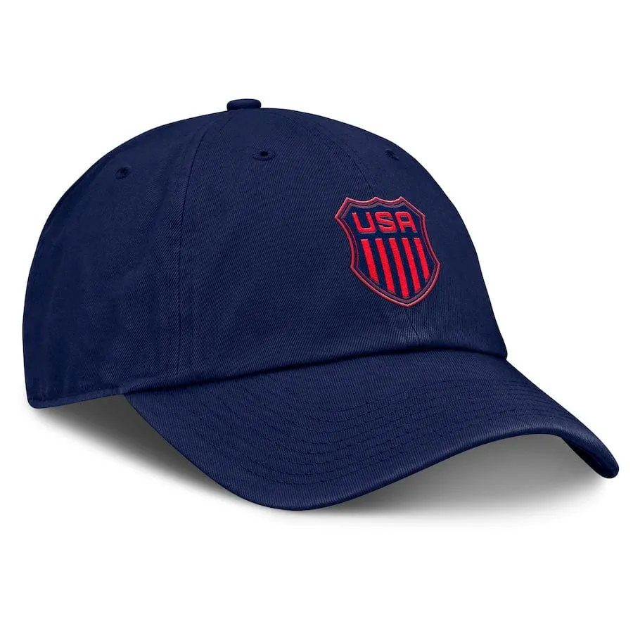 Women's USA Fanatics Navy 2025 4 Nations Face-Off Adjustable Hat