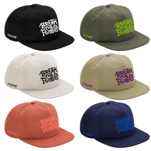 X5CAPE Break The Rules Cotton 5 Panel Cap