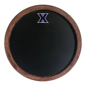 Xavier Musketeers: Chalkboard "Faux" Barrel Top Sign